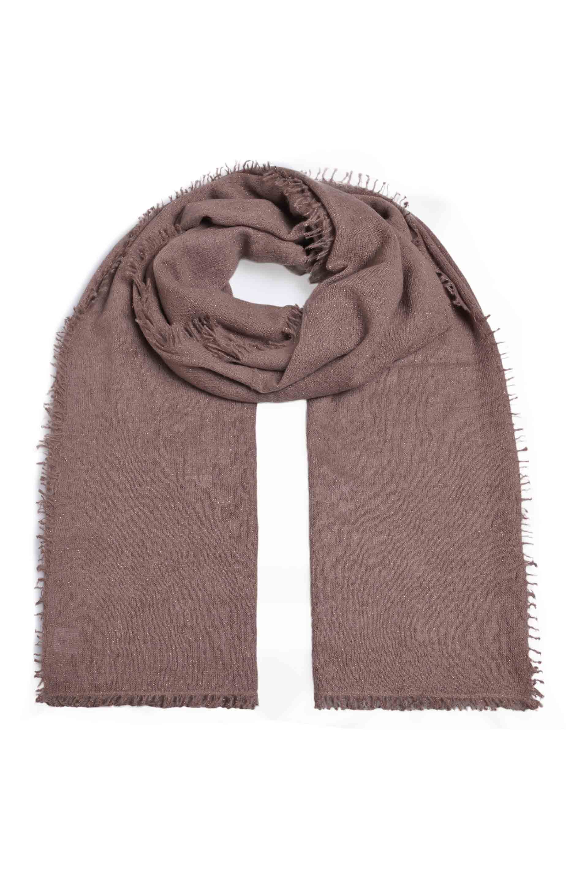 Schal Blair Lurex Cashmere - earth / front