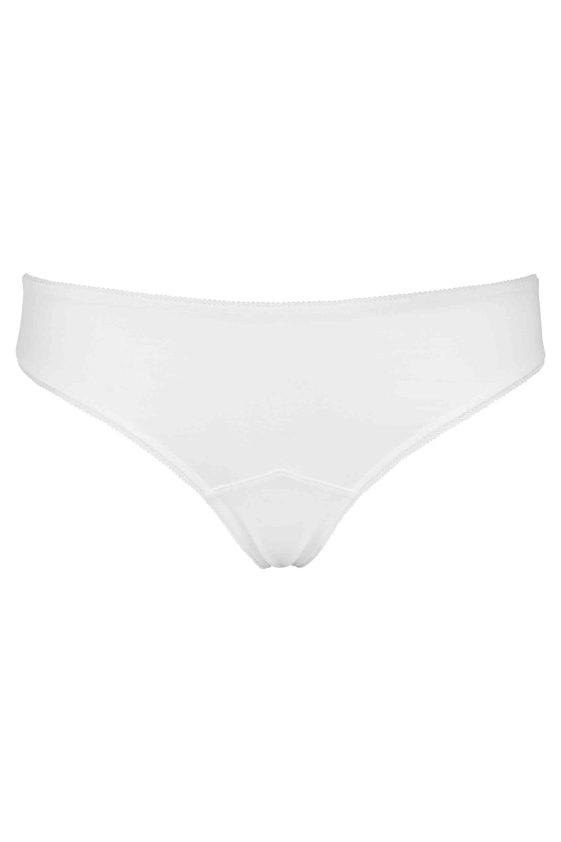 Sweet Modal Tanga - floral white / fs