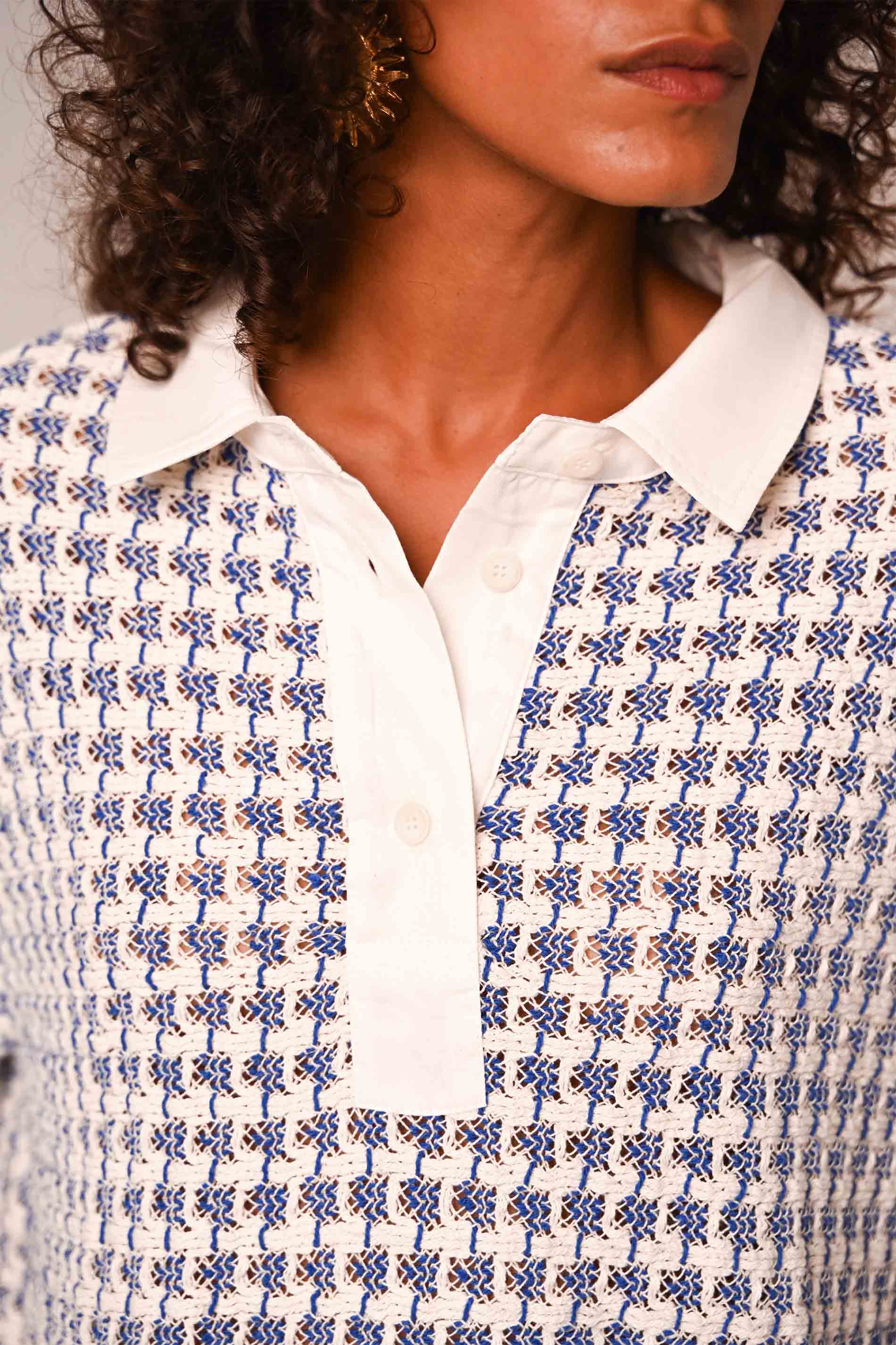 POLO - BLEU / detail02